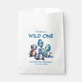 Wild One Niedlich Dinosaur Erste Geburtstagsparty Geschenktütchen