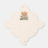 Wild One Niedlich Lion Jungle Theme Geschenkschachtel (Ungefaltet)