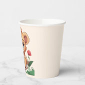 Wild One Niedlich Lion Jungle Theme Pappbecher (Links)