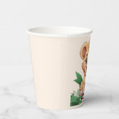 Wild One Niedlich Lion Jungle Theme Pappbecher (Rechts)