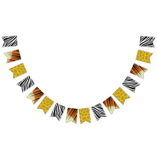 Wild One Niedlich Safari 1. Geburtstag Party Thema Wimpelkette