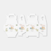 Wild One on Way Safari Animals Baby Girl Dusche Geschenkschachtel (Ungefaltet)