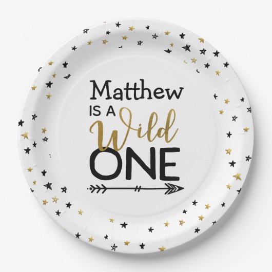 Wild One Paper-Teller Pappteller (Vorderseite)