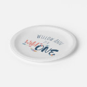 Wild One Pappteller (Schrägansicht)