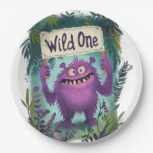 Wild One Pappteller (Vorderseite)