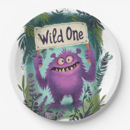 Wild One Pappteller