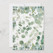 Wild One Party Animals 1st Birthday Invitation Einladung (Rückseite)