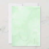 Wild One Party Animals Kids 1st Birthday Einladung (Rückseite)