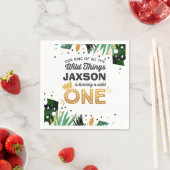 Wild One Party Napkin Wild Things Party Serviette (Beispiel)