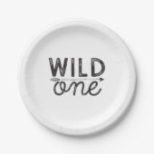 Wild One Party Teller (Vorderseite)