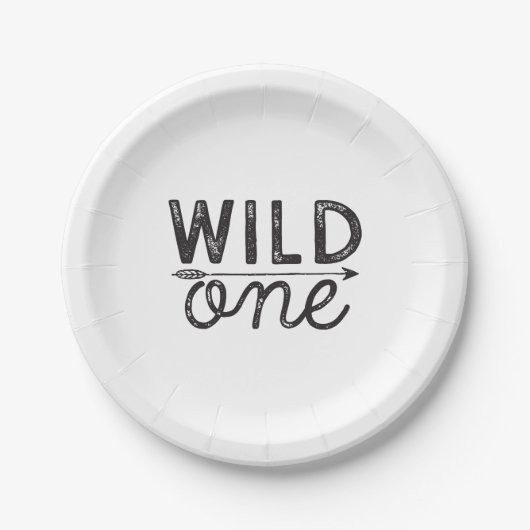 Wild One Party Teller (Vorderseite)
