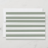 Wild One Photo Birthday Invite Einladung (Rückseite)