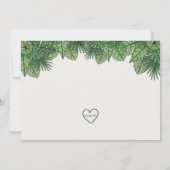 Wild One Picture Party Animal 1st Birthday Einladung (Rückseite)