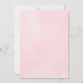 Wild One Pink Koala Kangaroo Kinderdusche Einladung (Rückseite)