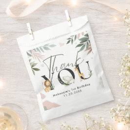 Wild One Safari 1. Geburtstag Party Geschenktütchen