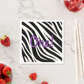 Wild One Safari 1. Geburtstag Party Kind Serviette (Beispiel)