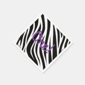 Wild One Safari 1. Geburtstag Party Kind Serviette (Ecke)