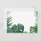 Wild One Safari Animal Jungle Baby Dusche Dankeskarte (Rückseite)