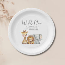 Wild One Safari Animal zum Geburtstag