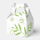 Wild One Safari Animals Baby Shower Boy Favor Box Geschenkschachtel (Rückseite)