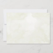 Wild One Safari Animals Baby Shower Foto Einladung (Rückseite)