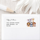 Wild One Safari Animals Boy Baby Shower (Insitu)