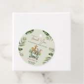 Wild One Safari Animals Boy Baby Shower Geschenkanhänger (Beispiel)