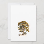 Wild One Safari Animals Gender Neutral Baby Shower Einladung (Rückseite)