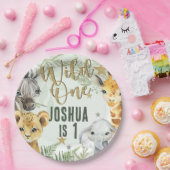 Wild One Safari Animals Paper Teller (Party)