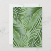 Wild One Safari Baby Dusche Einladung (Rückseite)