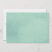 Wild One Safari Baby Shower Boy Einladung (Rückseite)