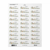 Wild One Safari-Dschungeltiere Absenderadresse  (Vorne)