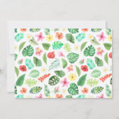 Wild One Safari Foto Geburtstag Einladung (Rückseite)