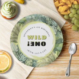 Wild One Safari Geburtstag Pappteller