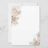 Wild One Safari Jungle Animals Boy Baby Shower Einladung (Rückseite)