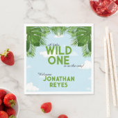 Wild One Safari Jungle Baby Dusche Napkins Serviette (Beispiel)