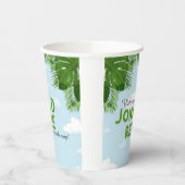 Wild One Safari Jungle Baby Dusche Pappbecher (Links)