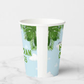 Wild One Safari Jungle Baby Dusche Pappbecher (Rechts)