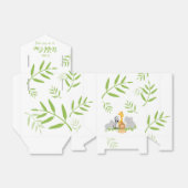 Wild One Safari Jungle Baby Duwer Fevor Box Geschenkschachtel (Ungefaltet)