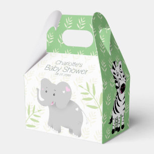 Wild One Safari Jungle Baby Duwer Fevor Box Geschenkschachtel