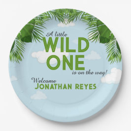 Wild One Safari Jungle Baby Shower Teller
