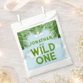 Wild One Safari Jungle Favor Bags Geschenktütchen (Ausgeschnitten)