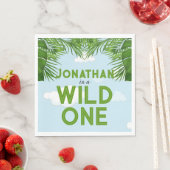 Wild One Safari Jungle Party Paper Napkins Serviette (Beispiel)