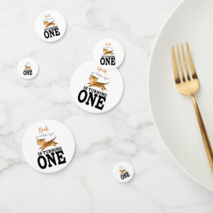 Wild One Safari Jungle Tiger 1. Geburtstag Konfetti