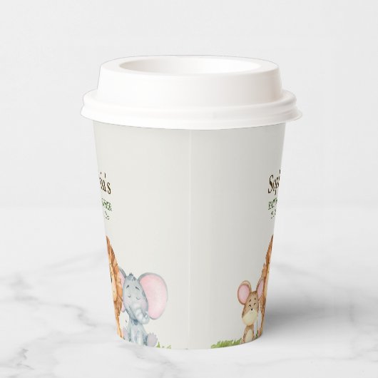 Wild One Safari  Pappbecher (Rechts)