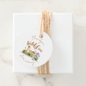 Wild One Safari Party Danke Geschenkanhänger (Beispiel)