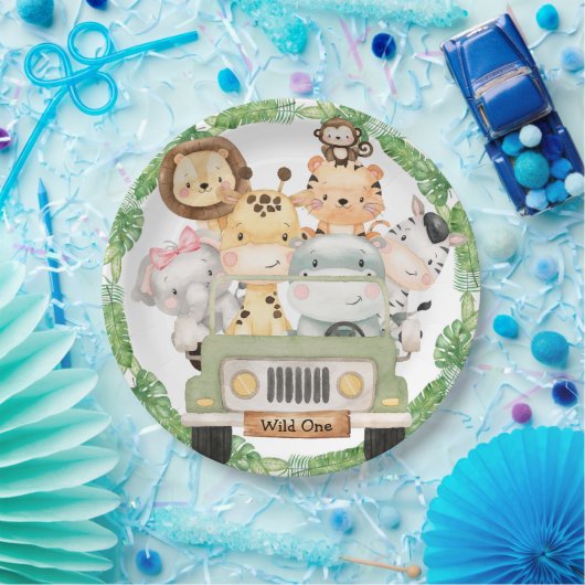 Wild One Safari Teller (Party)