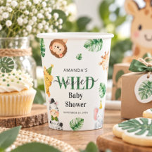 Wild One Safari-Tiere Baby-Party