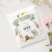 Wild-One-Safari-Tiere bevorzugen Flaggen Geschenktütchen (Versiegelt)