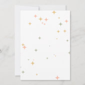 Wild One Safari Tiere Einladung zum 1. Geburtstag (Rückseite)